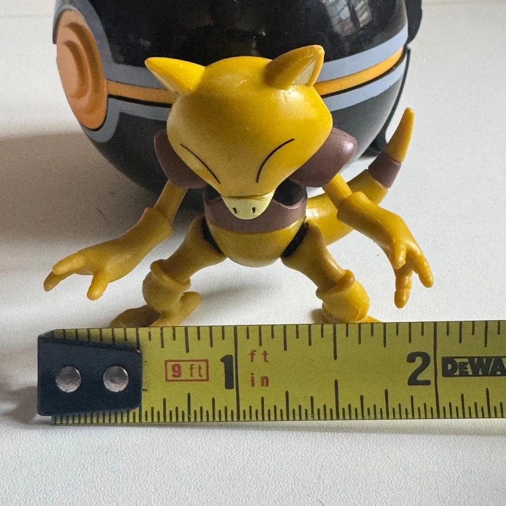 Pokemon Jazwares Abra Battle Figure with Luxury Ball 2 Inch Collectible Toy